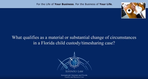 What Qualifies as a Material or Substantial Change of Circumstances?