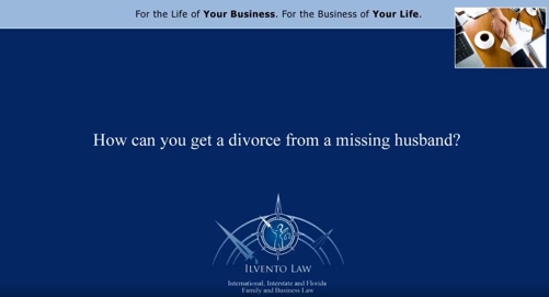 How Can You Get a Divorce from a Missing Husband?
